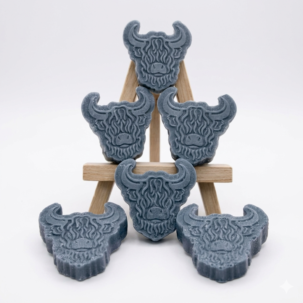 Highland Cow Soap Gift Set