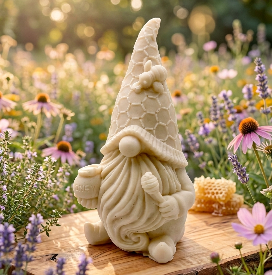 Honeybee Gnome Vegan Soap