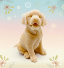 Load image into Gallery viewer, Handmade vegan soaps featuring a gorgeous Labrador dog soap. crafted with natural French clays, activated charcoal and essential oils. a eco-friendly, zero waste gift that’s cruelty-free, skin-nourishing, and perfect for dog lovers and animal lovers. Small Business UK
