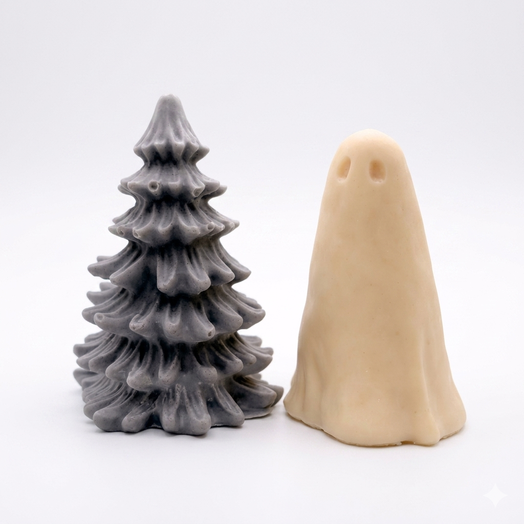 Christmas Spirit Ghost & Tree Soap Gift Set