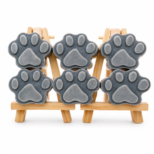 Load image into Gallery viewer, Handmade Paw Print Soap Set – Animal Lover Gift, Pet Decor
