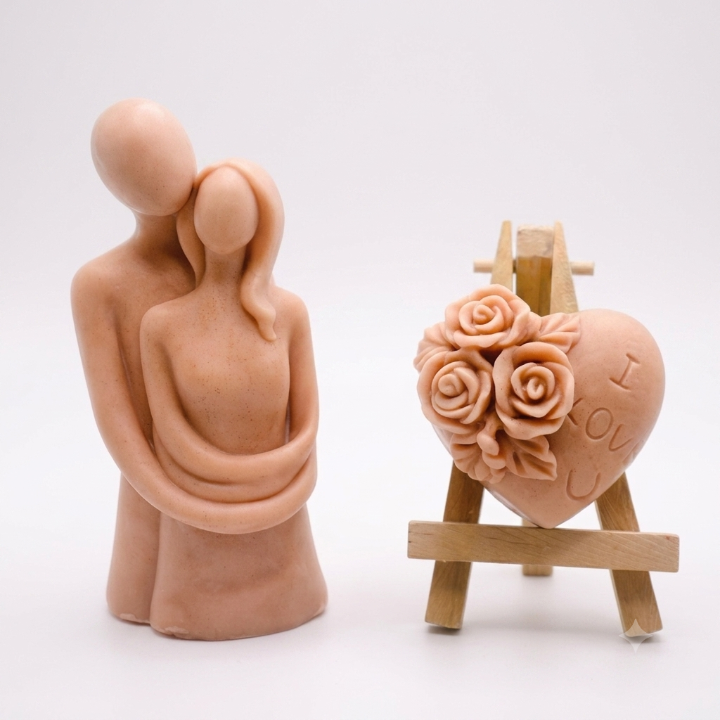 Romantic Couple Vegan Soap Gift Set