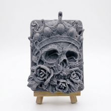 Load image into Gallery viewer, Handmade King of Skulls Soap - Halloween Gift, Gothic Decor
