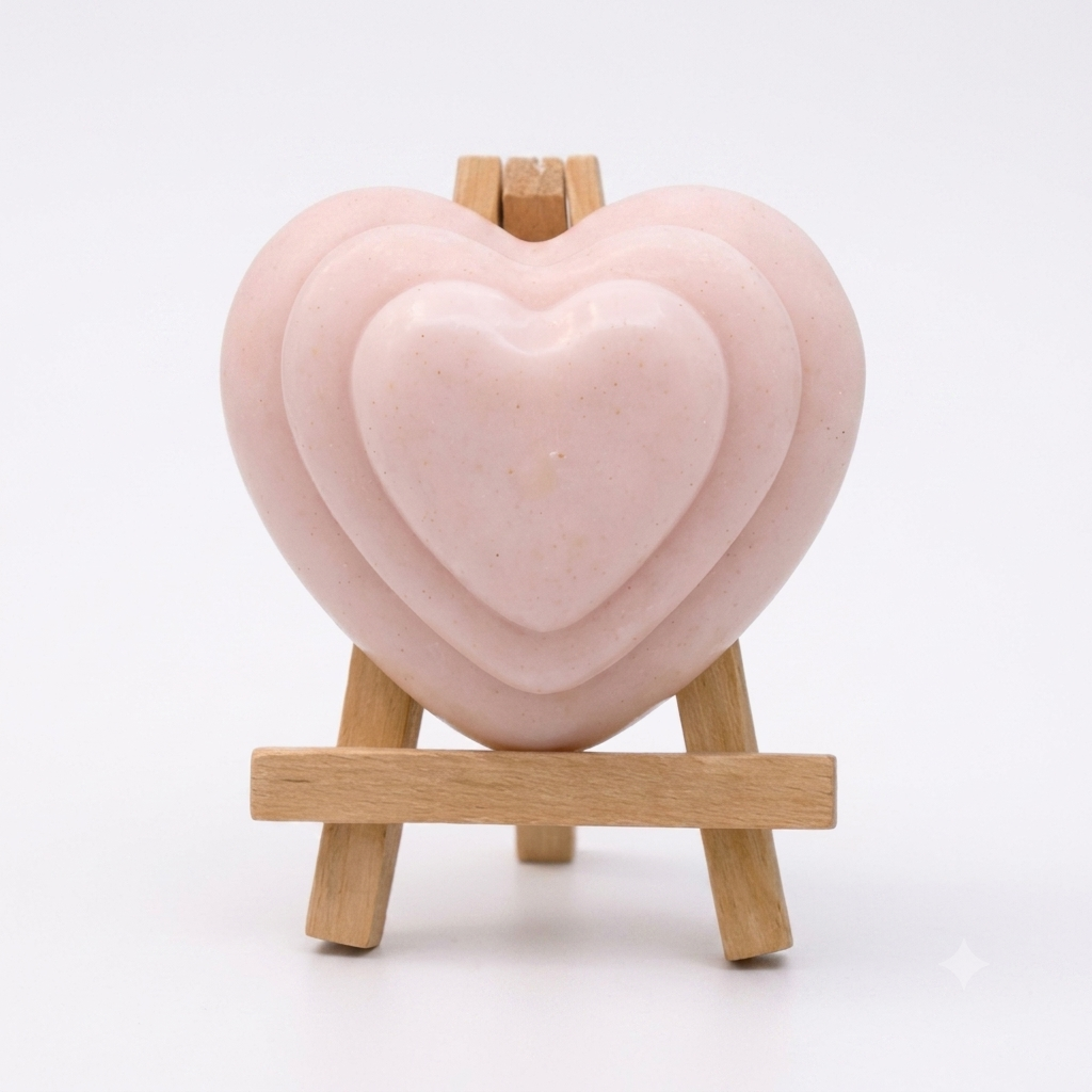 Love Heart Vegan Soap