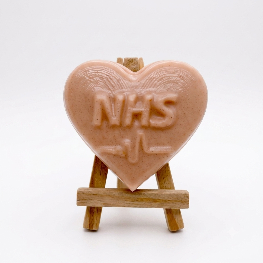 NHS Heart Vegan Soap