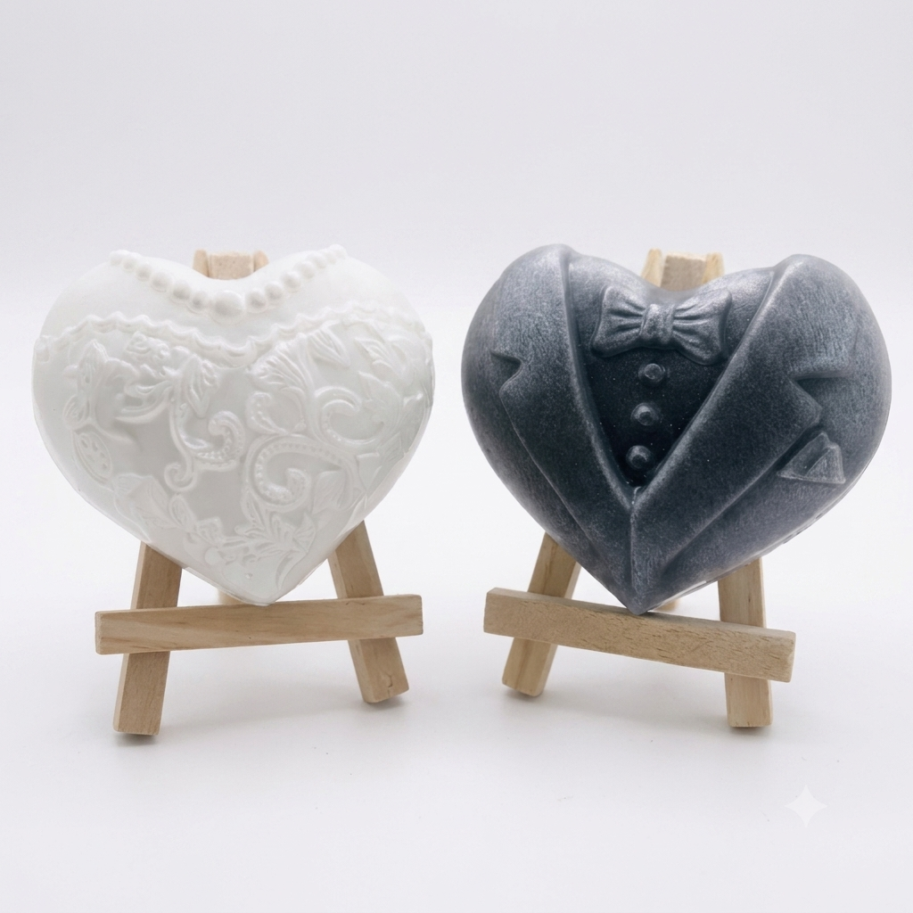 Bride and Groom Soap Wedding Soap Gift Set
