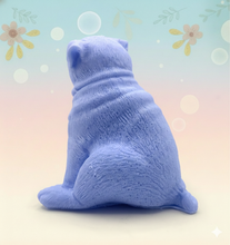 Load image into Gallery viewer, Handmade vegan Christmas  shaped vegan soaps gift boxed.  crafted with natural French clays, activated charcoal and essential oils. a eco-friendly, zero waste gift that’s cruelty-free, skin-nourishing, and perfect for gifting. small business UK
