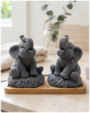 Load image into Gallery viewer, Handmade Elephant Soap Set – Animal Lover Gift, Nursery Decor
