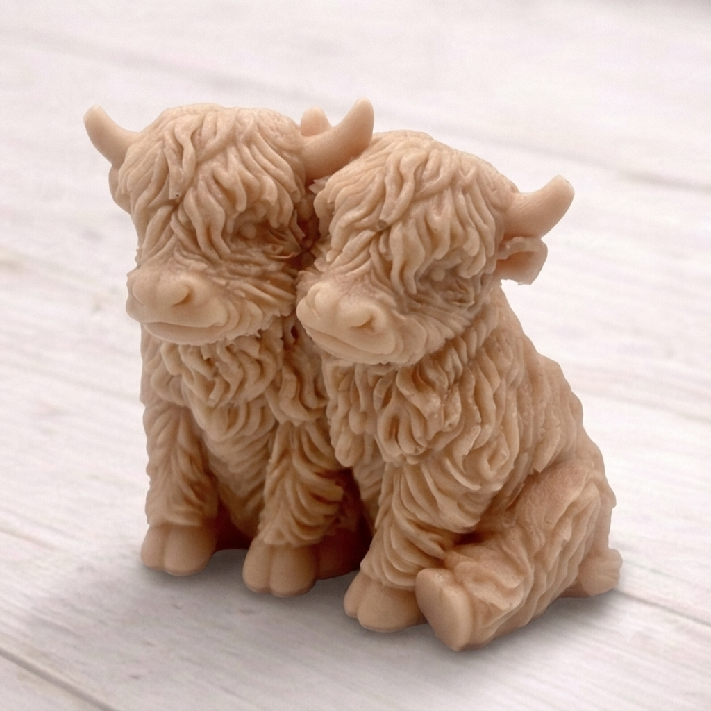 Highland Cow Duo Vegan Soap