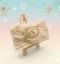 Load image into Gallery viewer, Dragon / Dinosaur Eye | Handmade Vegan Soap | Dragon Gift | Alternative Decor UK
