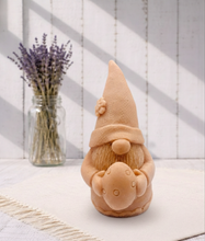 Load image into Gallery viewer, Handmade vegan soaps featuring a gorgeous gnome holding his easter egg packaged in beautiful eco friendly packaging.
