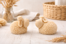 Load image into Gallery viewer, Handmade Spring Lambs Set - Animal Lover Gift, Farmhouse Decor
