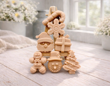 Load image into Gallery viewer, Handmade Christmas Soap Set – Stocking Filler Gift, Festive Decor
