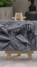 Load and play video in Gallery viewer, Handmade Dinosaur Soap - Dinosaur Gift, Fantasy Decor

