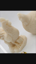 Load and play video in Gallery viewer, Chicken &amp; Cockerel Soaps 80g - Set of 2 - Gift Boxed
