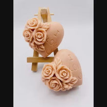 Load and play video in Gallery viewer, I LOVE U Heart Vegan Soaps - Set of 2 - Gift Boxed | Valentines Day Gift | Anniversary Gift | Romantic Gift
