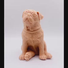 Load and play video in Gallery viewer, Sitting Pug Vegan Soap | Pug Gift | Pug Lover Gift | Dog Lover Gift | Cute Pug Gift | Pet Lover Gift

