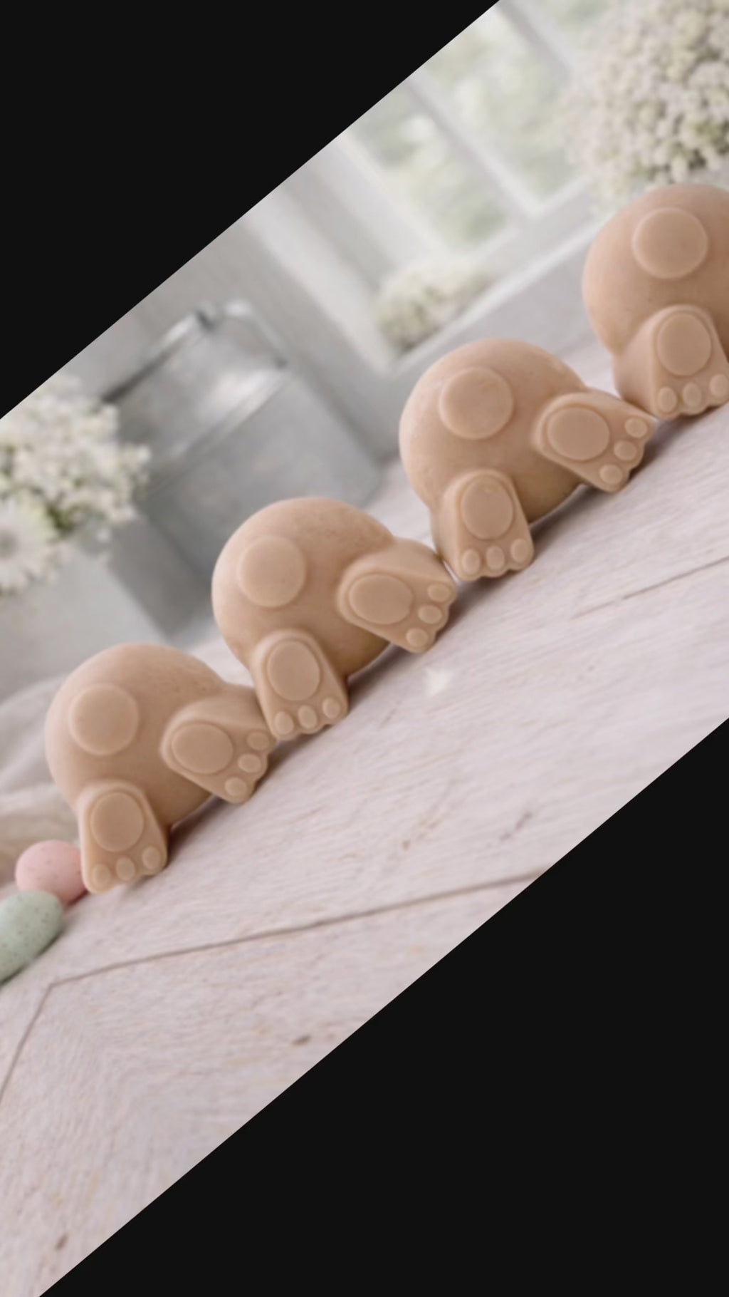 Easter Bunny Tail Vegan Soap Gift Set