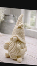Load and play video in Gallery viewer, Handmade Honeybee Gnome Soap – Gardener Gift, Whimsical Decor
