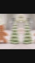 Load and play video in Gallery viewer, Gingerbread Man &amp; Christmas Tree Gift Set - Christmas Vegan Soaps
