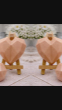Load and play video in Gallery viewer, Handmade Love Heart Soap Set – Anniversary Gift, Romantic Decor
