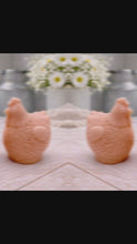 Load and play video in Gallery viewer, Handmade Chicken Soap Set – Farm Animal Gift, Farmhouse Decor
