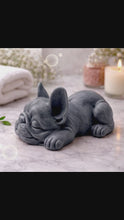 Load and play video in Gallery viewer, Handmade French Bulldog Soap - Animal Lover Gift, Frenchie Decor
