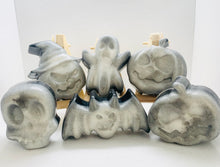 Load image into Gallery viewer, Spooky Charcoal Soaps 300g - Set of 6 -  Boxed
