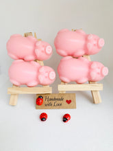Load image into Gallery viewer, Set of 4 - Little Piggies Handmade Soaps 70g
