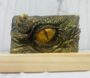 3D Dinosaur Handmade Soap  / Vegan / SLS free / Charcoal Soap / Gift / Dragon Eye