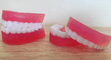 Load image into Gallery viewer, Denture Dentist Handmade Soap 70g / Vegan / Spearmint / SLS free / Dental Nurse / Dentist Gift / NHS / Novelty
