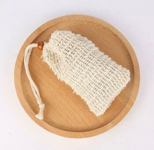 Load image into Gallery viewer, Natural Reusable Sisal Exfoliating / Lathering Soap Bag
