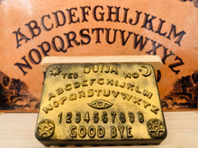 Load image into Gallery viewer, Ouija Board - Charcoal Halloween Vegan Handmade Soap 100g / goth / spooky gift / novelty / ghost Hunter gift 
