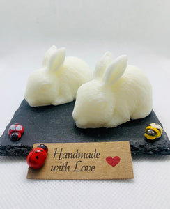 Bunny Rabbit Soaps 80g - Set of 2 - Gift Boxed