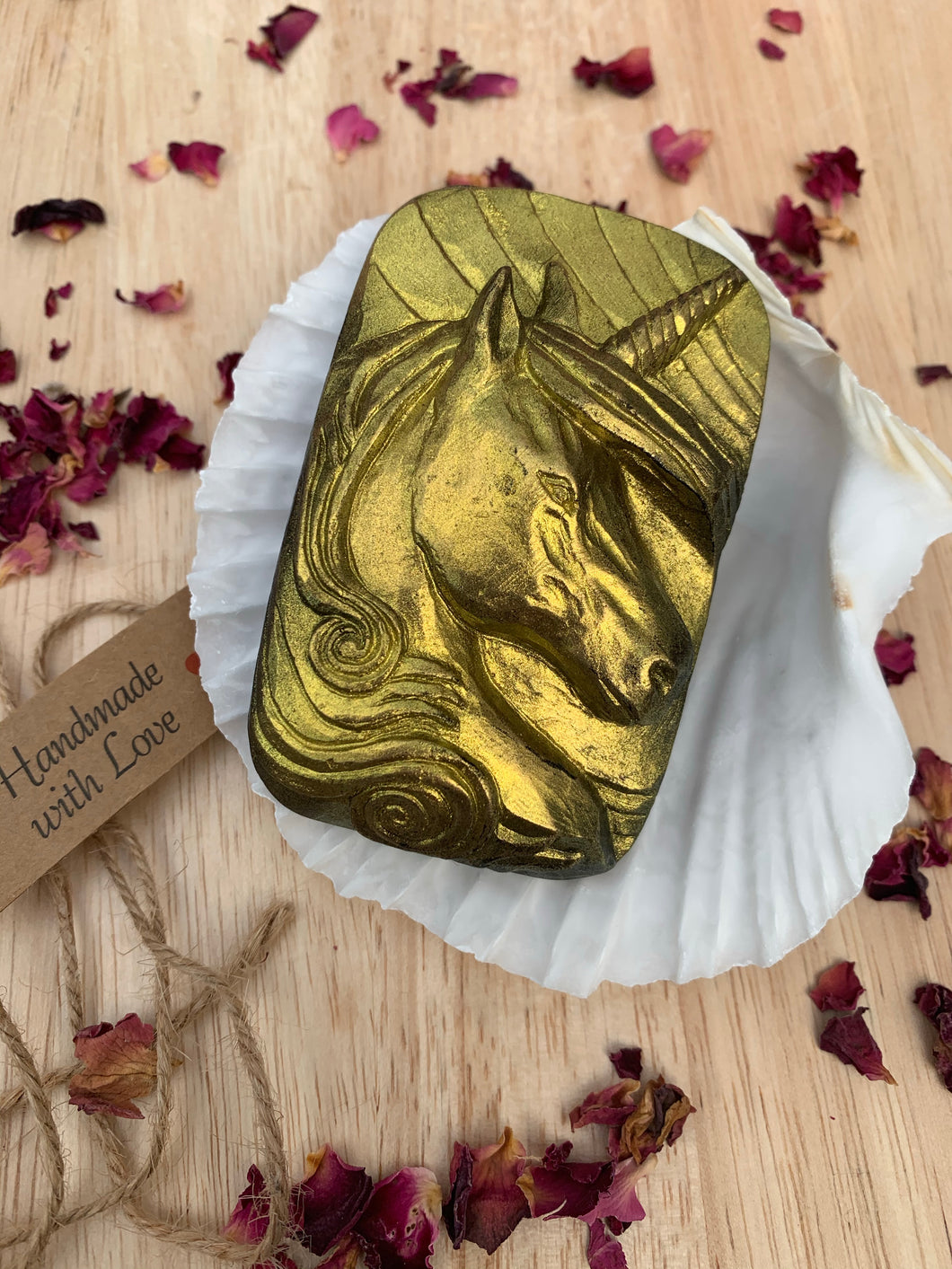 Golden Unicorn Charcoal Soap Bar 100g